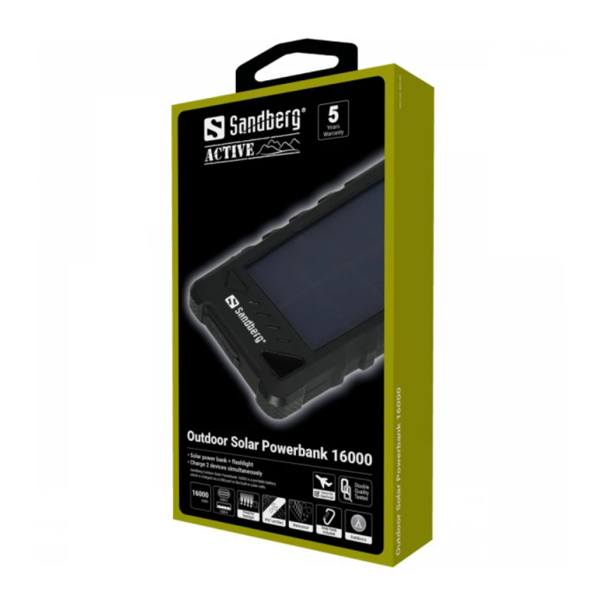 Powerbank Sandberg Outdoor Solar 420-35 16000mAh