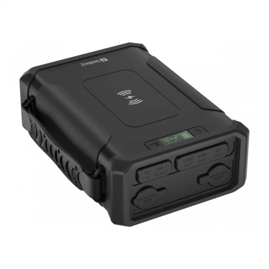 Powerbank Sandberg SURVIVOR USB-C/A/PD/DC 12V 420-78 96000mAh PD60W
