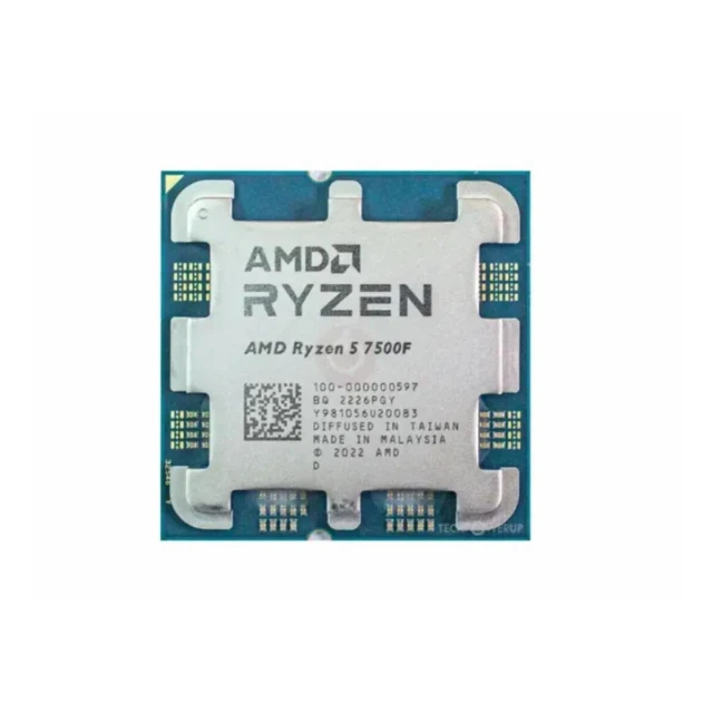 Procesor AMD Ryzen 5 7500F/6C/12T/5.2GHz/38MB/65W/AM5/TRAY