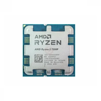 Procesor AMD Ryzen 5 7500F/6C/12T/5.2GHz/38MB/65W/AM5/TRAY