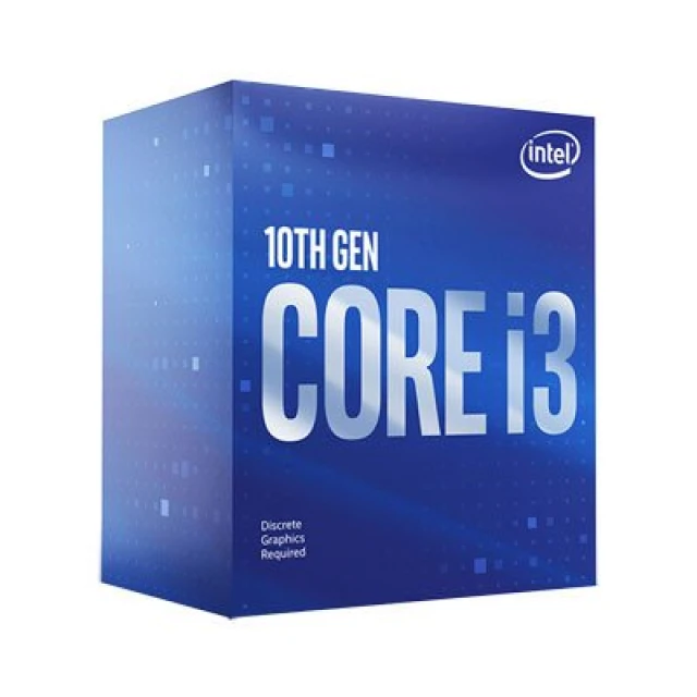 Procesor INTEL Core i3 i3-10100F 4C/8T/4.3GHz/6MB/65W/LGA1200/Comet Lake/14nm/BOX