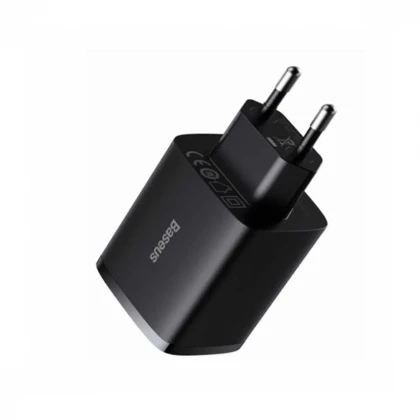 Punjač Baseus Compact 3U 17W crna