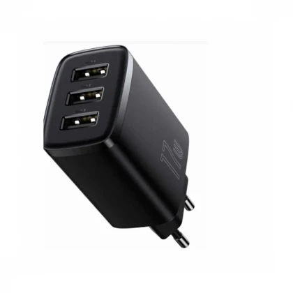 Punjač Baseus Compact 3U 17W crna