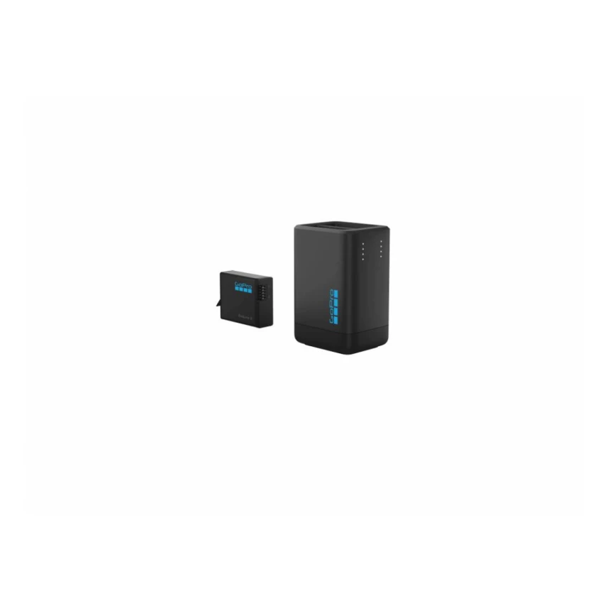 Punjac GOPRO Dual Battery Charger + Enduro 2 Battery MISSION 1 Series + HERO Black