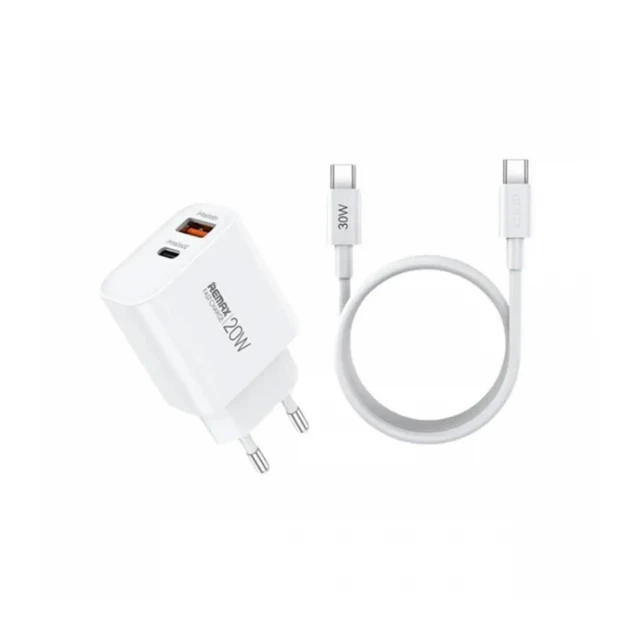 Punjač strujni SET 1xUSB 3.0+TIP C+ KABL RP-U120