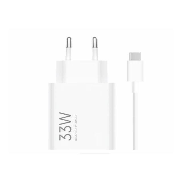 Punjac XIAOMI Charging Combo 33W/bela/sa kablom
