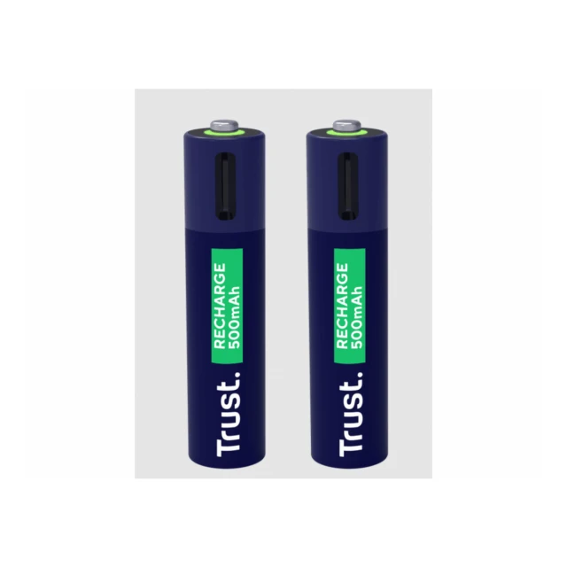 Punjive baterija TRUST USB-C  2P - AAA/2 kom/ crna