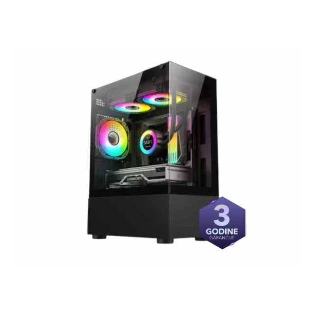 Racunar CTPC Advance Ryzen 5 5500/A520/16GB/1TB/RX6600/3Y/škola/igrice/graficki dizajn