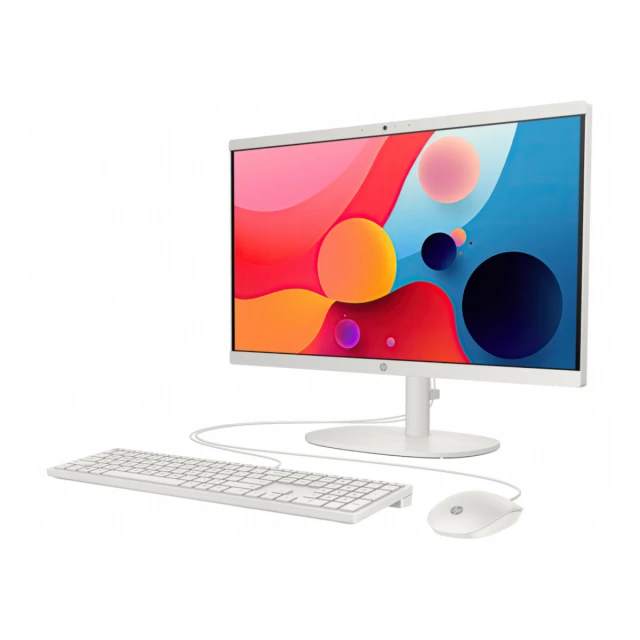 Računar HP 22-dg0008ny AiO/DOS/21.5" FHD AG VA/N200/8GB/512GB/DVD/WiFi/bela