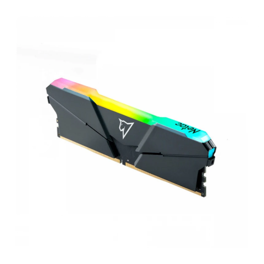 RAM DDR4 16GB 3200MHz Netac Shadow RGB C16 Grey NTSRD4P32SP-16E