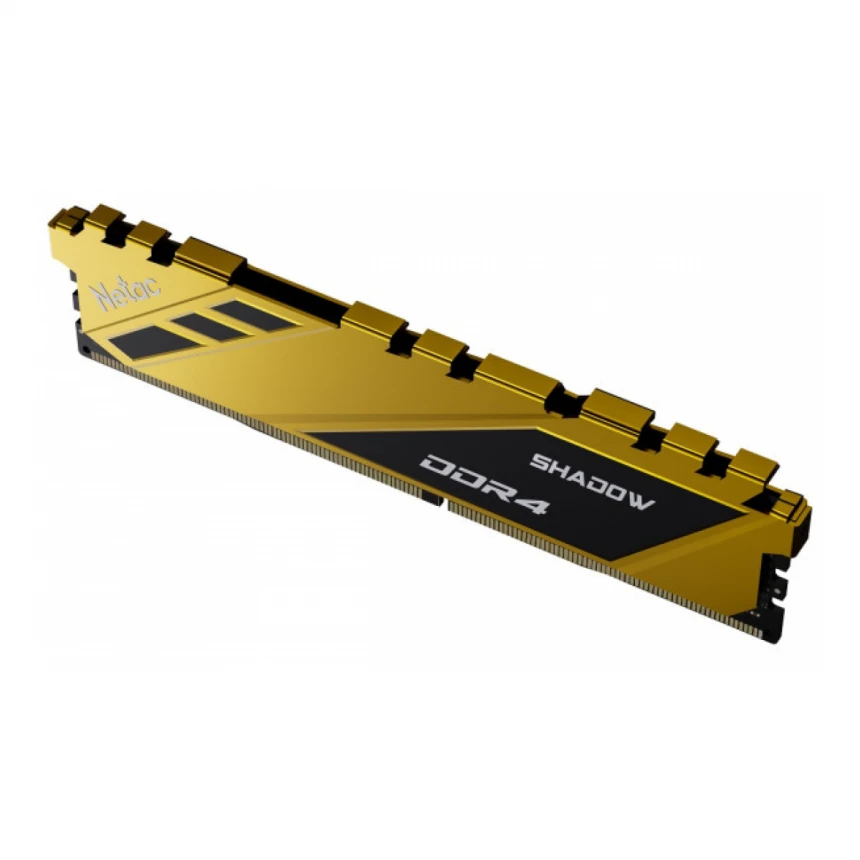 RAM DDR4 8GB 2666MHz Netac Shadow C19 Yellow NTSDD4P26SP-08Y