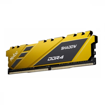 RAM DDR4 8GB 2666MHz Netac Shadow C19 Yellow NTSDD4P26SP-08Y