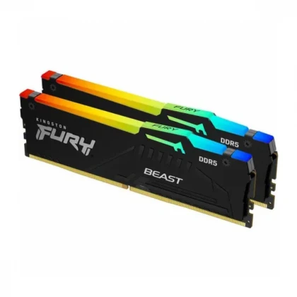 RAM DDR5 16GB (2x8GB) 6000MHz Kingston Fury Beast RGB KF560C36BBEAK2-16