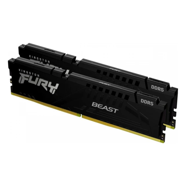 RAM DDR5 32GB (2x16GB) 5200MHz Kingston FURY Beast Black KF552C40BBK2-32
