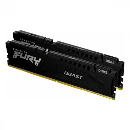 RAM DDR5 32GB (2x16GB) 5200MHz Kingston FURY Beast Black KF552C40BBK2-32