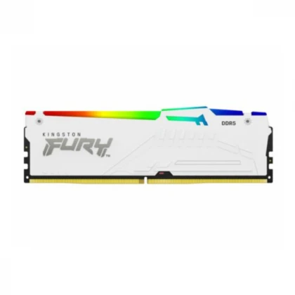 RAM DDR5 Kingston 32GB (2x16) 6000Mhz C30 FURY Beast White RGB KF560C30BWEAK2-32