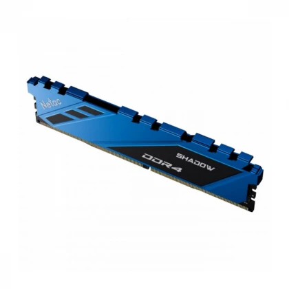 RAM DIMM DDR4 16GB 2666Mhz Netac Shadow C19 Blue NTSDD4P26SP-16B