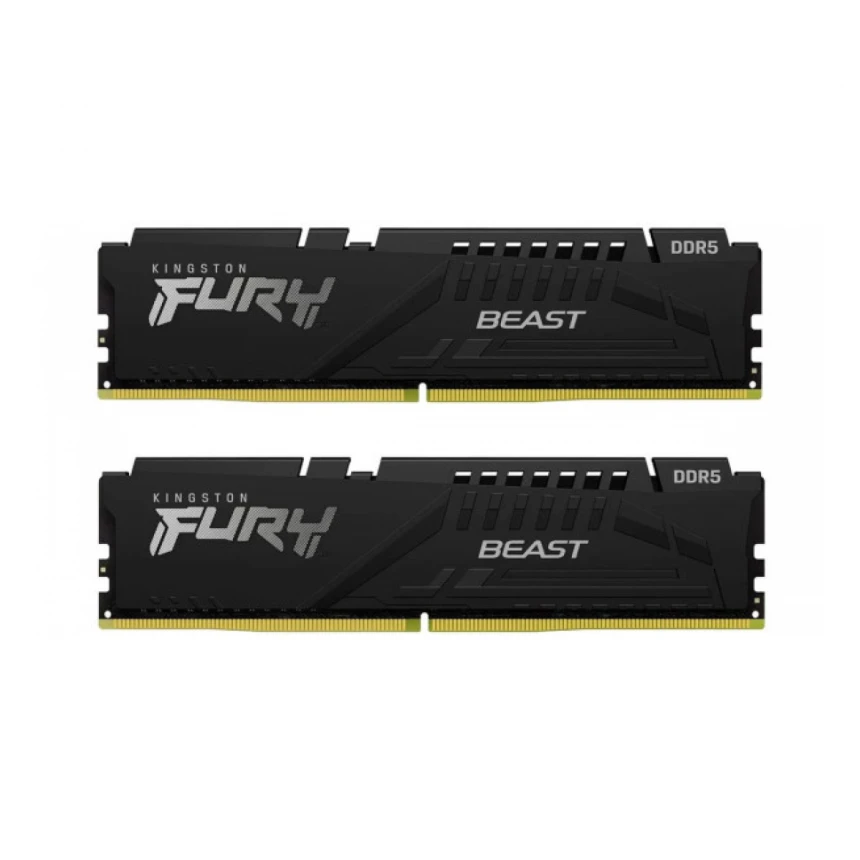 RAM DIMM DDR5 32GB (2x16GB) 6400MT/s Kingston Fury Beast Expo KF564C32BBEK2-32