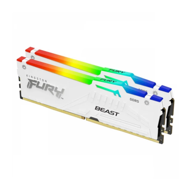 RAM DIMM DDR5 KINGSTON 2x32GB 5600MHz White RGB EXPO KF556C36BWEAK2-64