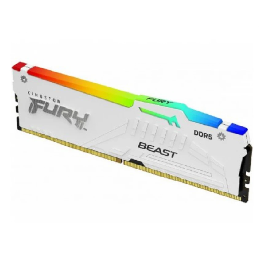 RAM DIMM DDR5 Kingston Beast White RGB EXPO 16GB 6000MHz KF560C36BWEA-16