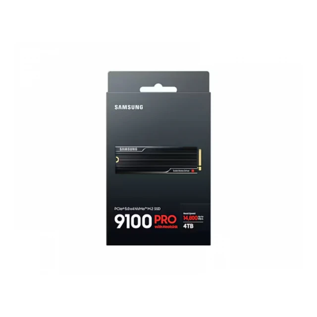 SAMSUNG 4TB M.2 NVMe MZ-VAP4T0CW 9100 Pro Heatsink Series 