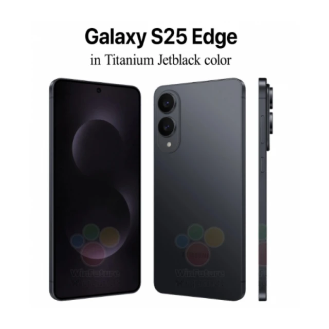 Samsung Galaxy S25 Edge S937 5G Dual Sim 12GB RAM 256GB - Titanium Jetblack