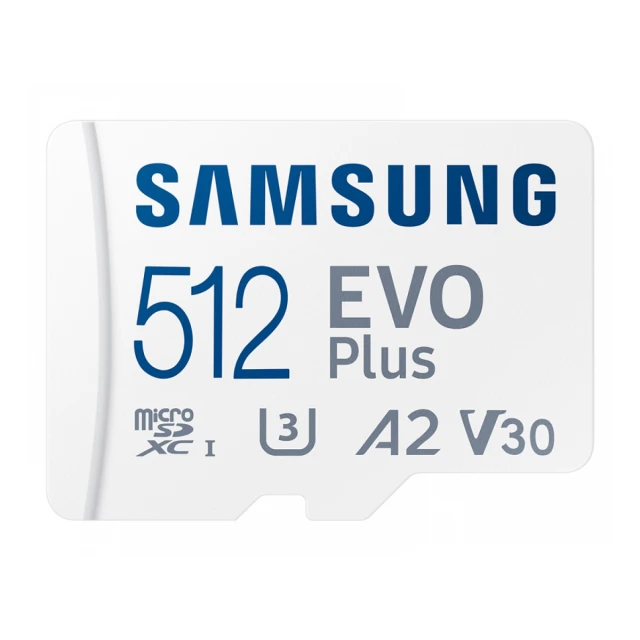 SAMSUNG Memorijska kartica EVO PLUS MicroSD 512GB class 10 + Adapter MB-MC512SA 