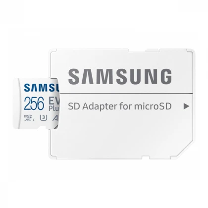 SAMSUNG Memorijska kartica EVO PLUS MicroSD 256GB class 10 + Adapter MB-MC256SA 