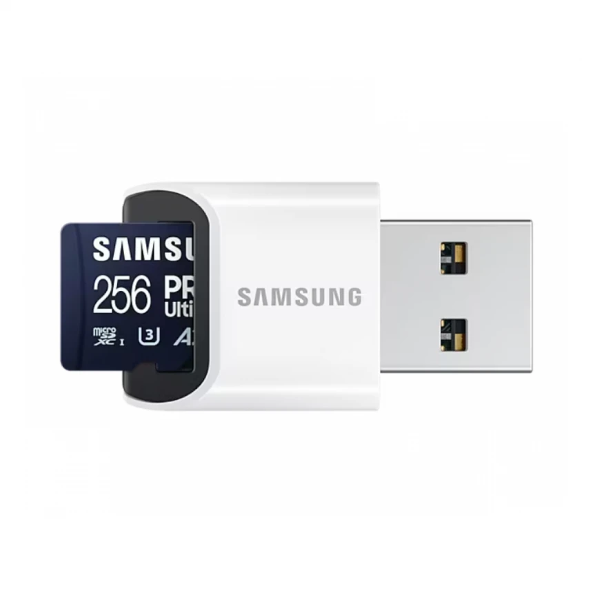 SAMSUNG Memorijska kartica PRO Ultimate MicroSDXC 256GB U3 + USB reader MB-MY256SB 