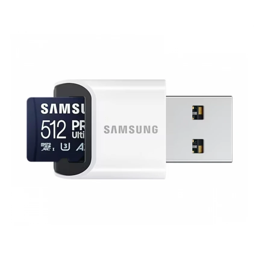 SAMSUNG Memorijska kartica PRO Ultimate MicroSDXC 512GB U3 + USB reader MB-MY512SB 