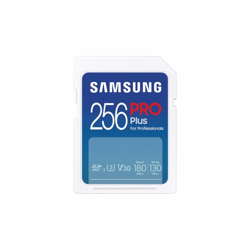 SAMSUNG Memorijska kartica PRO PLUS Full Size SDXC 256GB U3 + Card Reader MB-SD256SB 