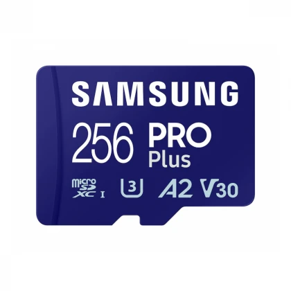 SAMSUNG Memorijska kartica PRO PLUS MicroSDXC 256GB U3 + SD Adapter MB-MD256SB 