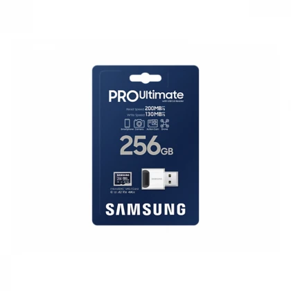 SAMSUNG Memorijska kartica PRO Ultimate MicroSDXC 256GB U3 + USB reader MB-MY256SB 