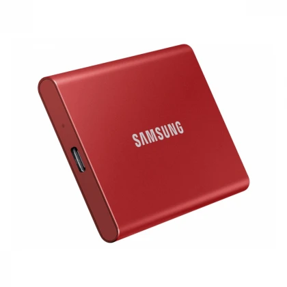 SAMSUNG Portable T7 500GB crveni eksterni SSD MU-PC500R 