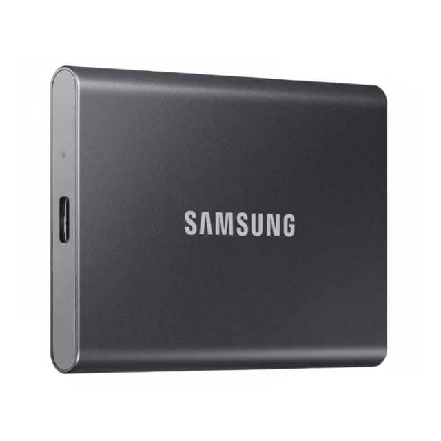 SAMSUNG Portable T7 500GB sivi eksterni SSD MU-PC500T 