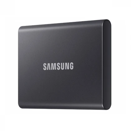 SAMSUNG Portable T7 500GB sivi eksterni SSD MU-PC500T 