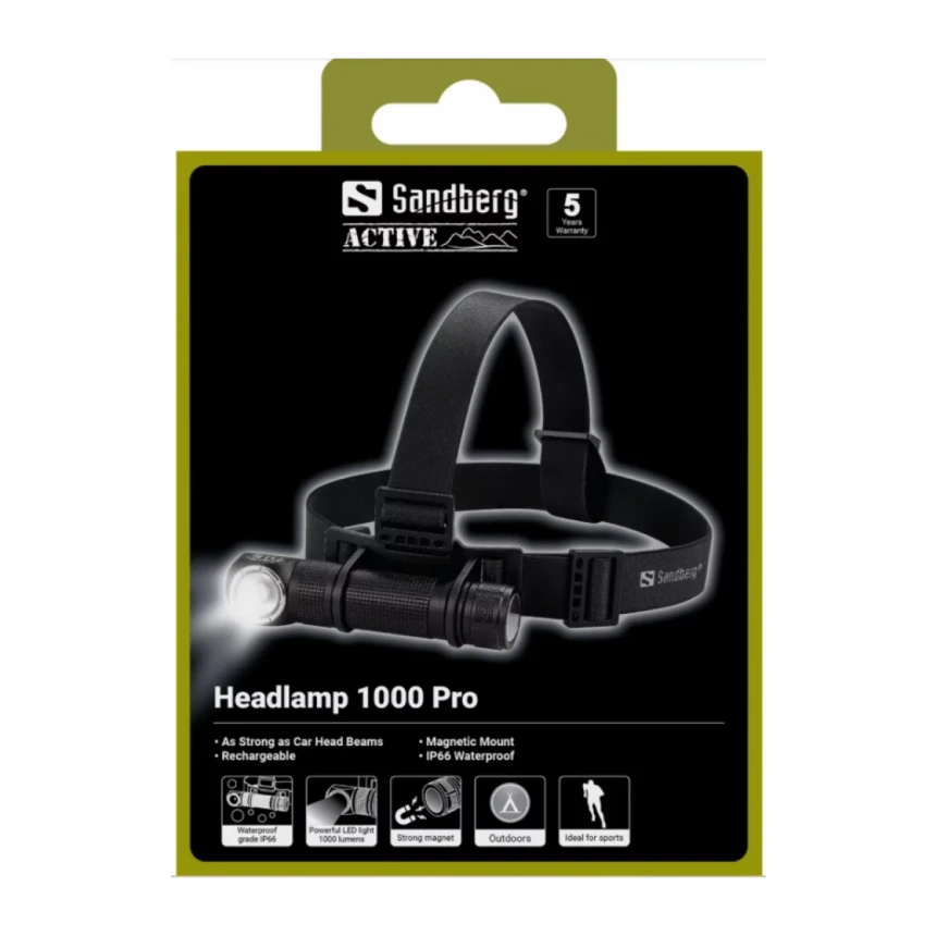 Sandberg 421-36 Headlamp 1000 Pro