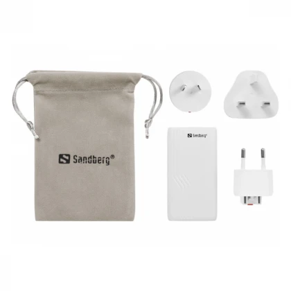 Sandberg 4in1 TravelCharger 2xUSB-C/A 65W 441-68
