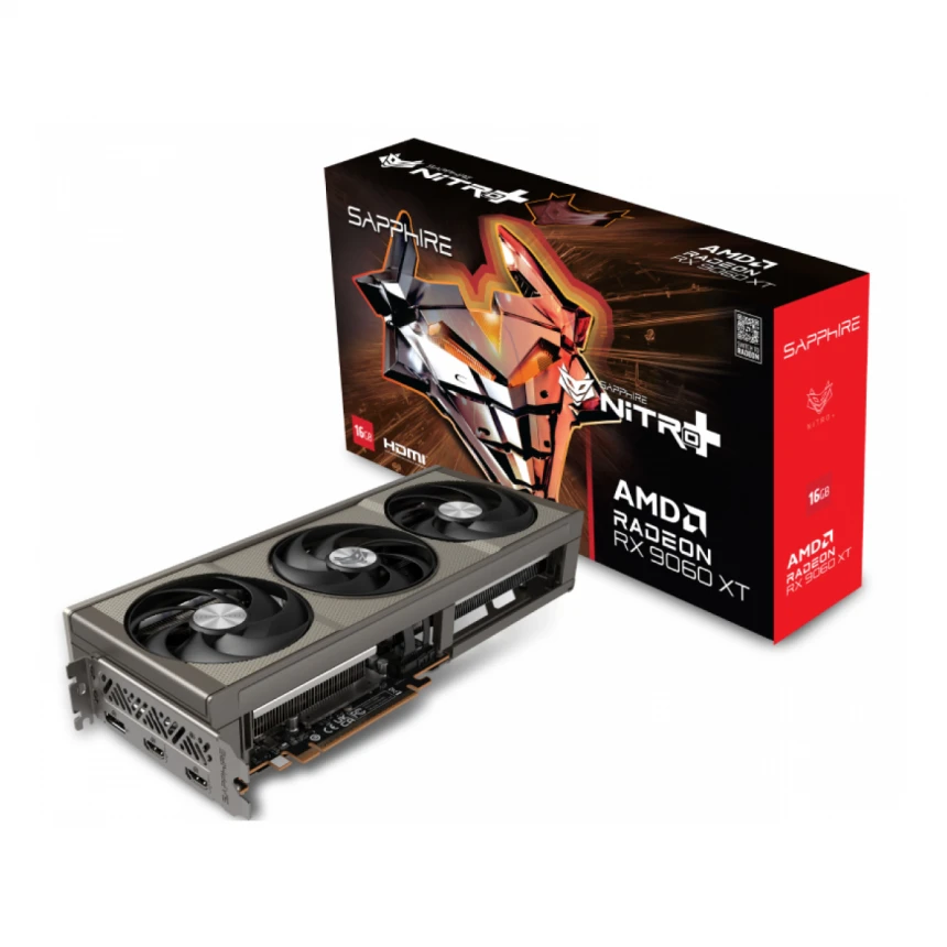 SAPPHIRE AMD Radeon RX 9060 XT 16GB 128bit NITRO+ RX 9060 XT GAMING OC 16GB (11350-01-20G) grafička karta