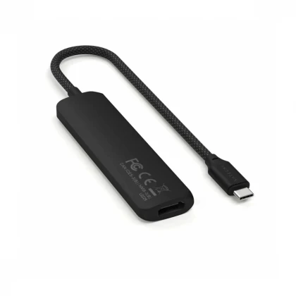 Satechi 4-in-1 USB-C Slim Multiport Adapter 4K - Black