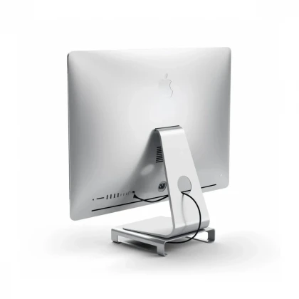 Satechi Aluminum Monitor Stand Hub za iMac - Silver