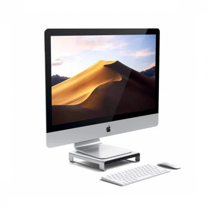 Satechi Aluminum Monitor Stand Hub za iMac - Silver
