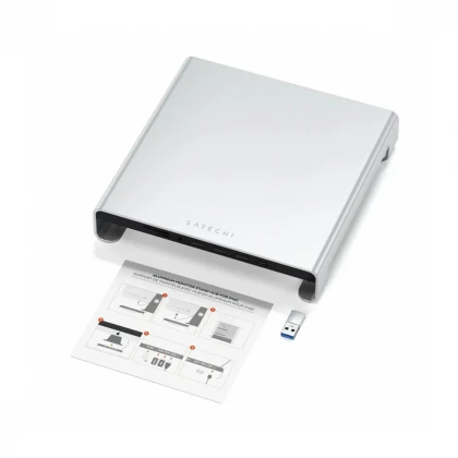 Satechi Aluminum Monitor Stand Hub za iMac - Silver