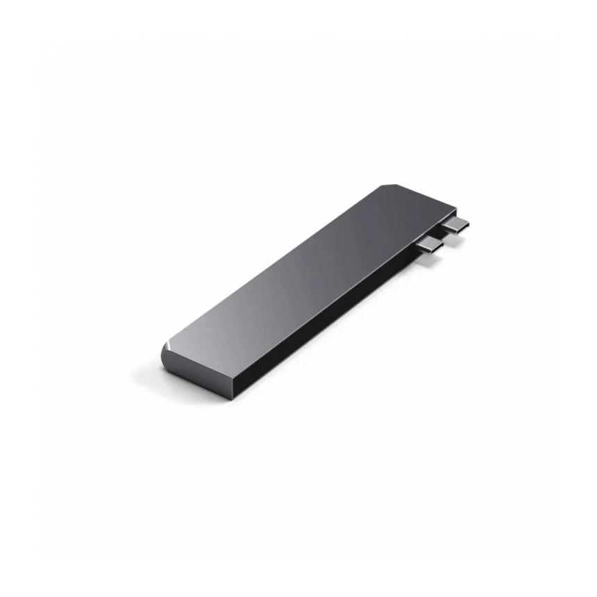 Satechi PRO HUB SLIM (1xUSB4,1xHDMI,2xUSB-A,SD/MicroSD,UHS-I up to 104MB/s, SD/SDHC/SDXC up to 2TB,1xUSB-C) - Space Grey
