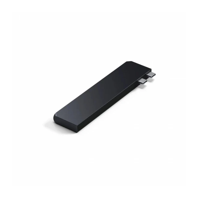 Satechi PRO HUB SLIM (1xUSB4,1xHDMI,2xUSB-A,SD/MicroSD,UHS-I up to 104MB/s, SD/SDHC/SDXC up to 2TB,1xUSB-C) - Midnight Black
