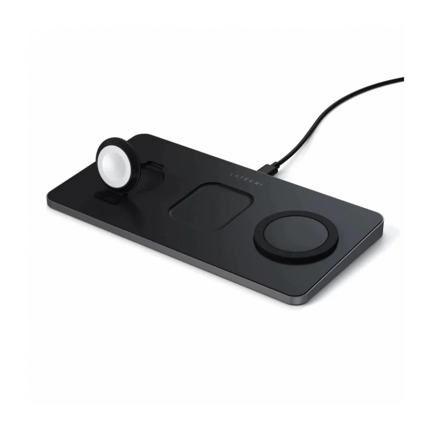 SATECHI TRIO WIRELESS CHARGER WITH MAGNETIC PAD