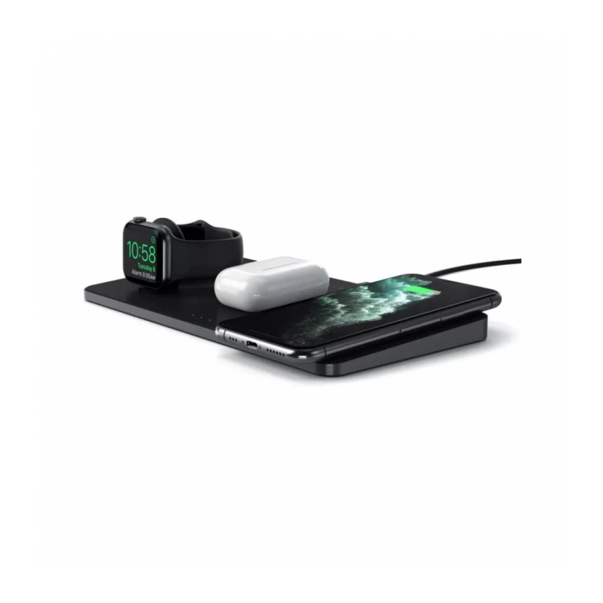 SATECHI TRIO WIRELESS CHARGER WITH MAGNETIC PAD