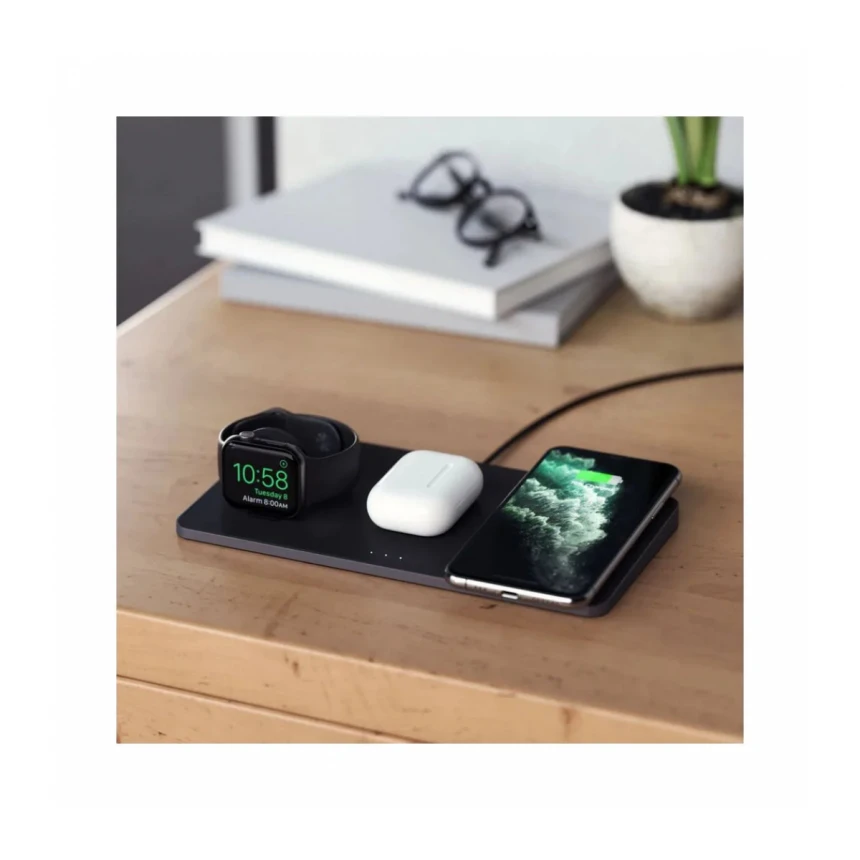 SATECHI TRIO WIRELESS CHARGER WITH MAGNETIC PAD