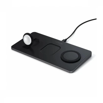 SATECHI TRIO WIRELESS CHARGER WITH MAGNETIC PAD
