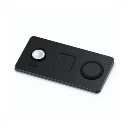 SATECHI TRIO WIRELESS CHARGER WITH MAGNETIC PAD
